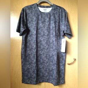 New Pajar moisture wicking airy mesh Mens grey black mix tshirt top XL L RTL$57